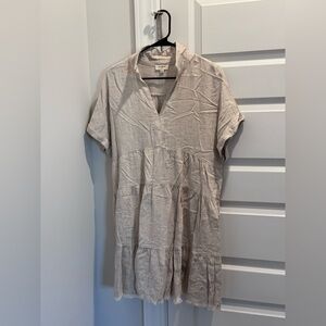 Umgee Light Gray Midi Dress